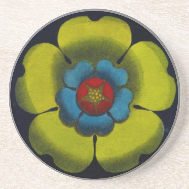 Arkitectural Rosette nr 6 Underlägg Sandsten (Framsidan)