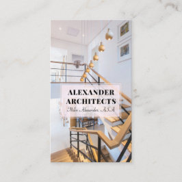 Arkitekt-Affärskort Visitkort
