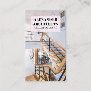 Arkitekt-Affärskort Visitkort