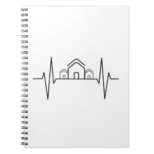 Arkitekt - Arkitekt Heartbeat Houses Anteckningsbok