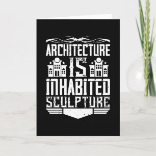 Arkitekt - Arkitekturen är bebodd skulptur Kort