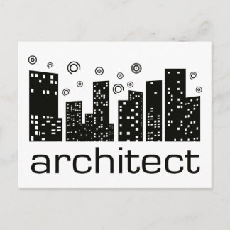 Arkitekt Byggnader Cool design! Vykort
