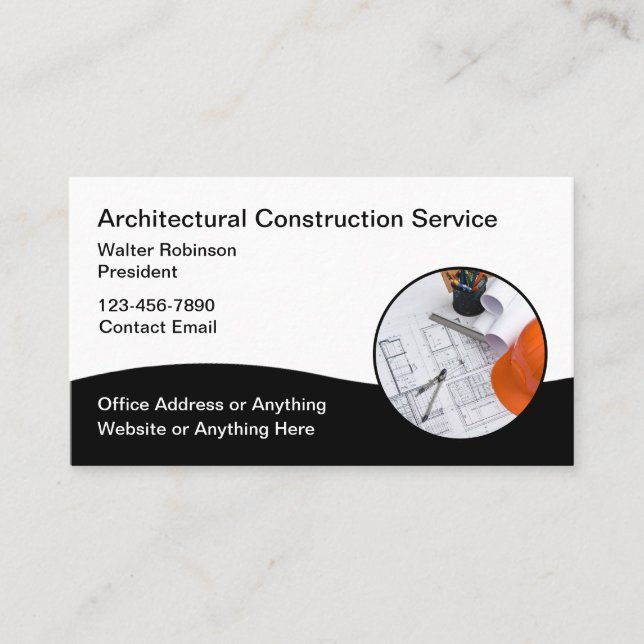 Arkitekt Byggservice Visitkort (Framsida)