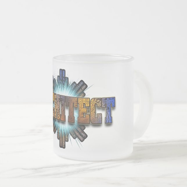 Arkitekt DTW Arkitekter Merch Frostad Glasmugg (Framsida höger)