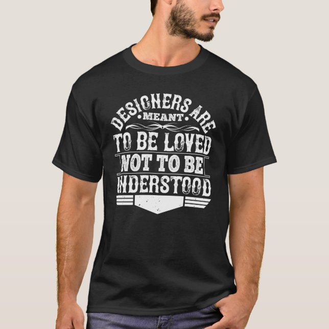 Arkitekt - formgivare ska vara lottade t shirt (Framsida)