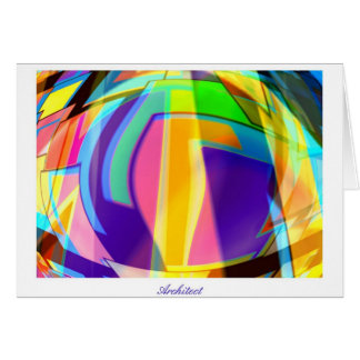 Arkitekt Hälsningskort