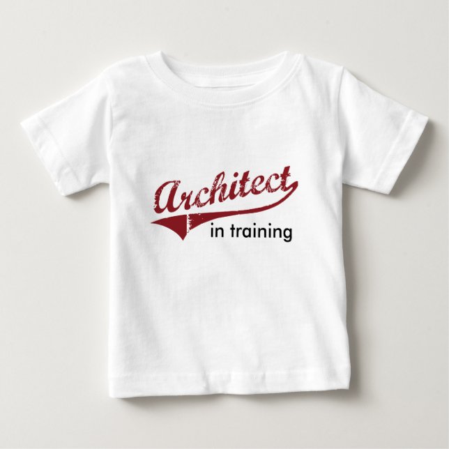 Arkitekt i utbildning tee shirt (Framsida)