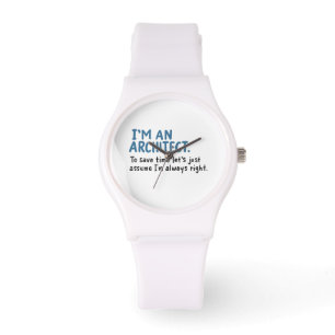 Arkitekt - jag är arkitekt armbandsur