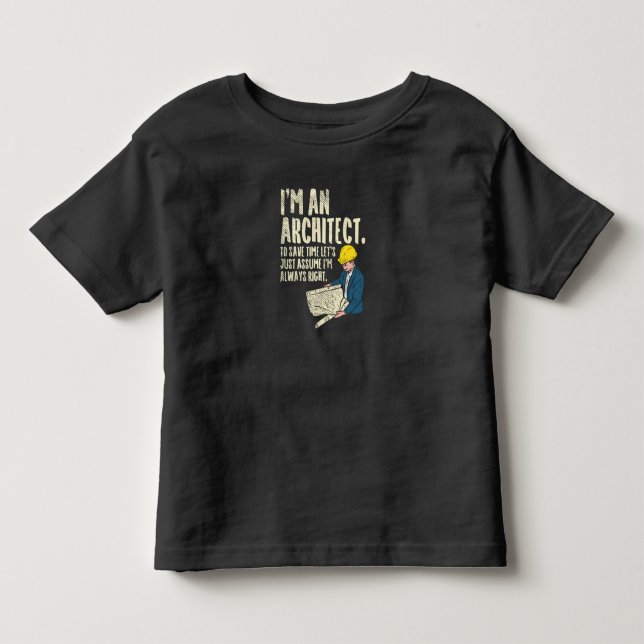Arkitekt - Jag Är En Arkitekt T Shirt (Framsida)