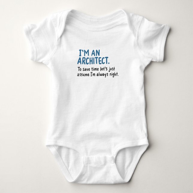 Arkitekt - Jag Är En Arkitekt T Shirt (Framsida)