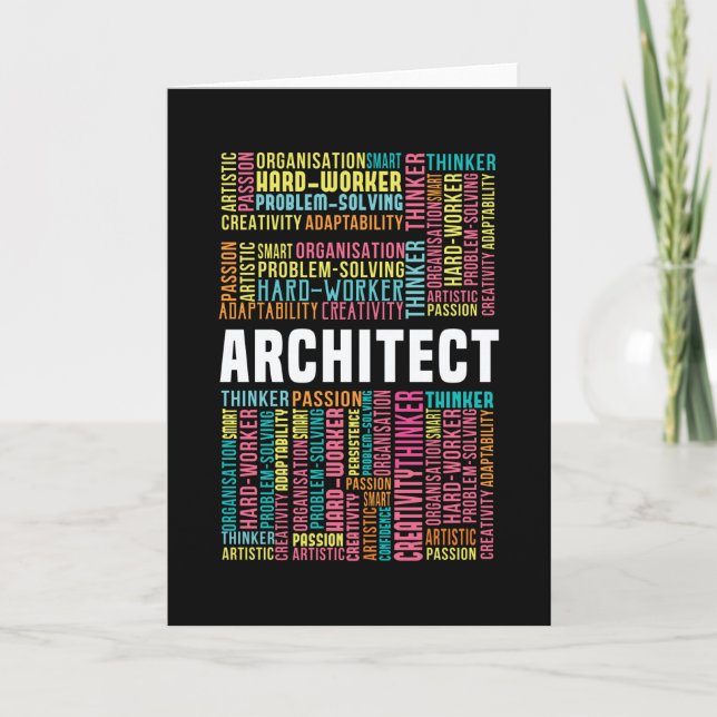 Arkitekt Kort (Framsida)