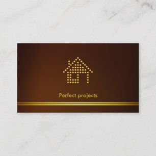 Arkitekt modern visitkort