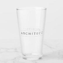 ARKITEKT Pint Dricksglas / Svart