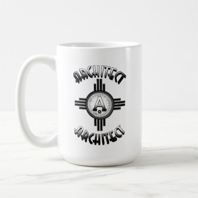 Arkitekt Retro - Arkitects Merch Kaffemugg (Vänster)