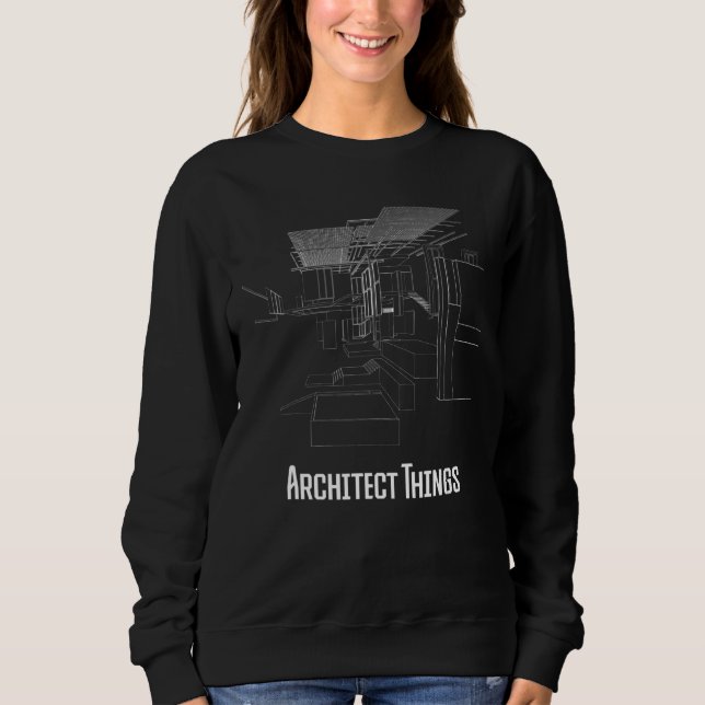 Arkitekt Sak Artwork Designer Pl T Shirt (Framsida)
