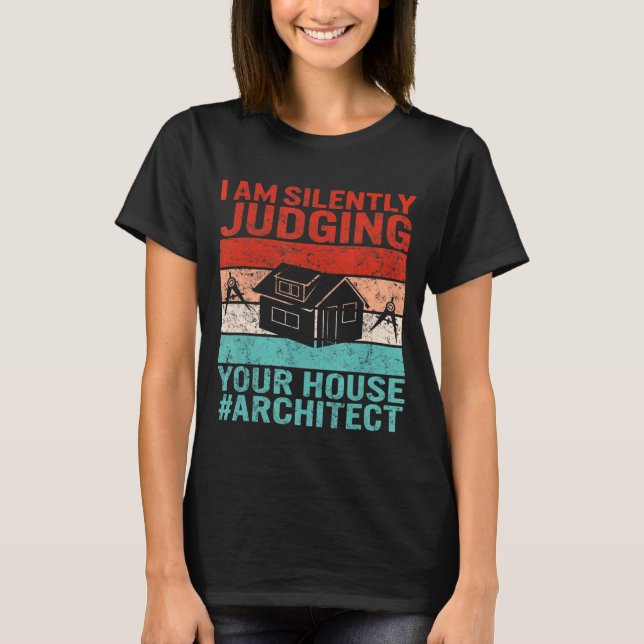 Arkitekt Studenten Architecture Major Judging Unga T Shirt (Framsida)