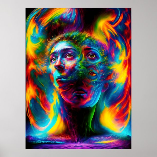 Arkitekt Surreal Art Poster (Framsidan)