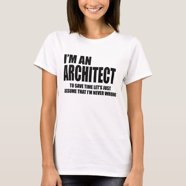 arkitekt t shirt (Framsida)