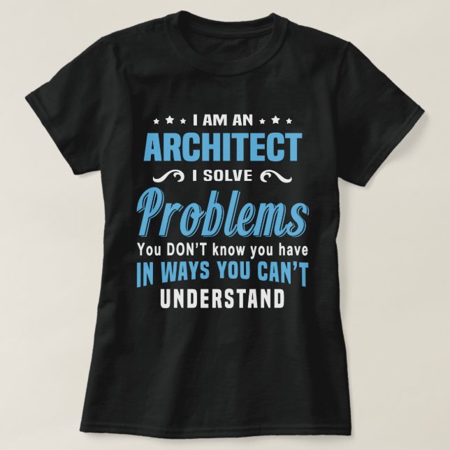Arkitekt T Shirt (Design framsida)