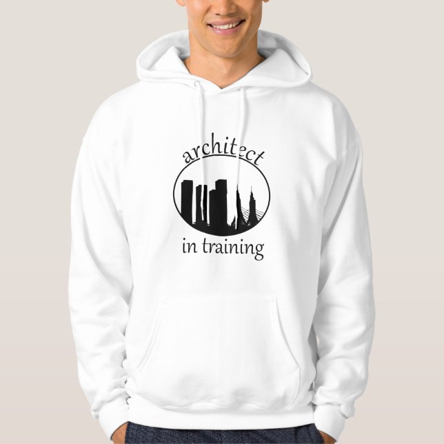 Arkitekt under utbildning hoodie (Framsida)