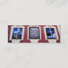 Arkitekt Windows I Mini Visitkort