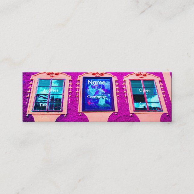 Arkitekt Windows II Mini Visitkort (Framsida)