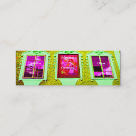 Arkitekt Windows IV Mini Visitkort