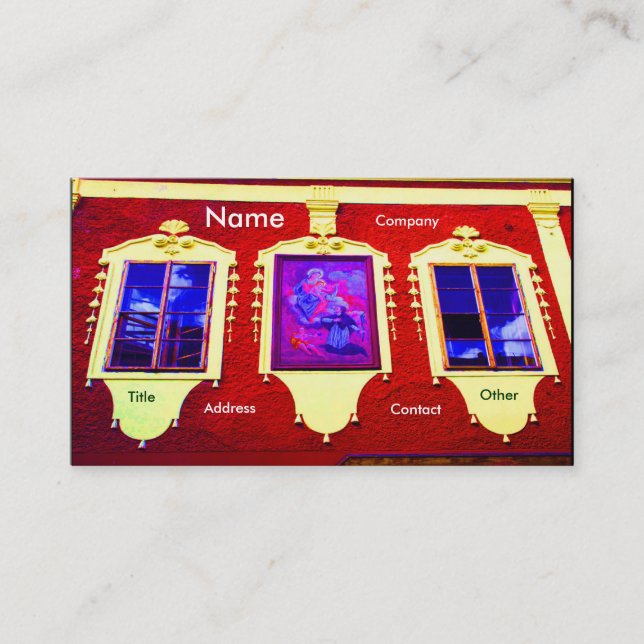 Arkitekt Windows V Visitkort (Framsida)