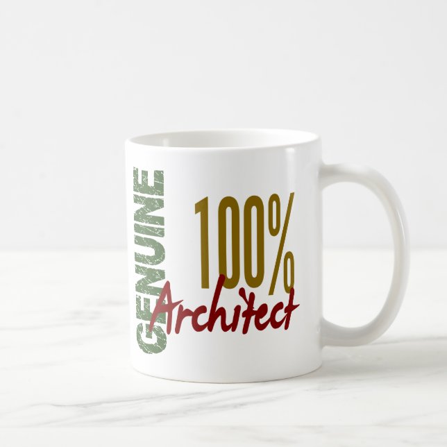 Arkitektäkta 100% kaffemugg (Höger)