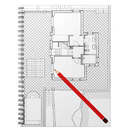 Arkitektanteckningsboken Anteckningsbok Med Spiral