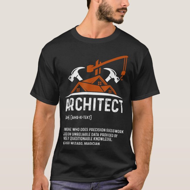 Arkitektarkitektur för arkitektur t shirt (Framsida)