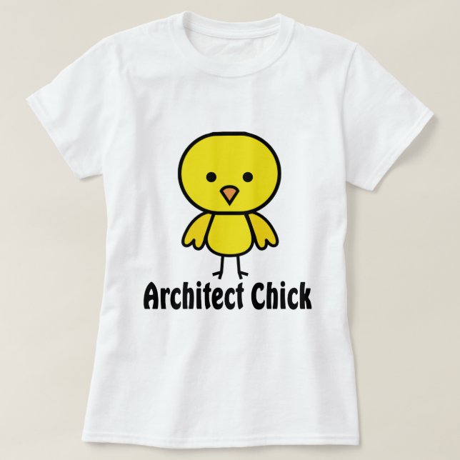 Arkitektchick T-shirt (Design framsida)