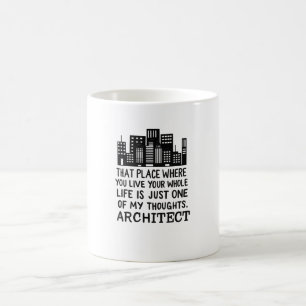 Arkitektdefinition Kaffemugg