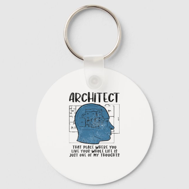 Arkitektdefinition Nyckelring (Framsida)