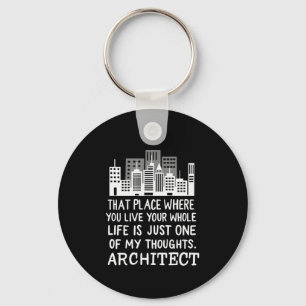 Arkitektdefinition Nyckelring