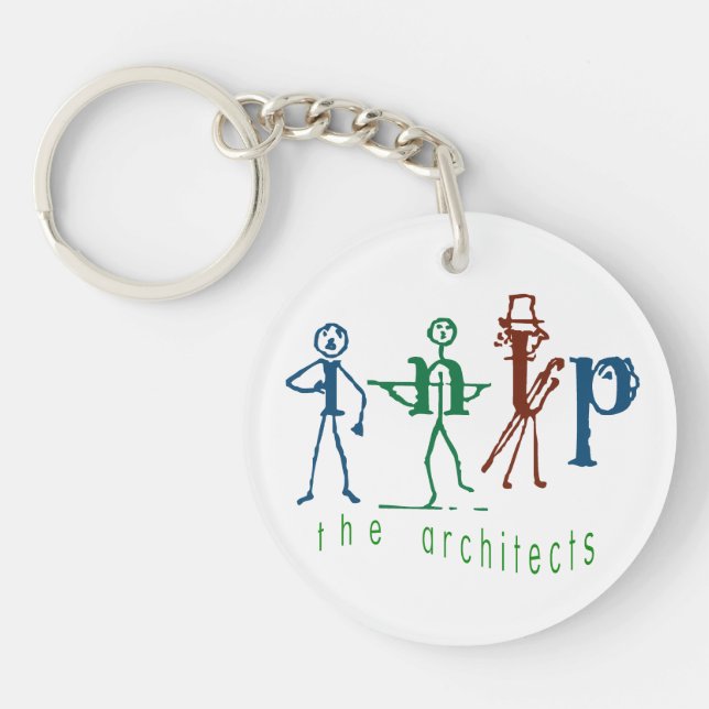 Arkitekten - Myers Briggs INTP Keychain (Framsidan)