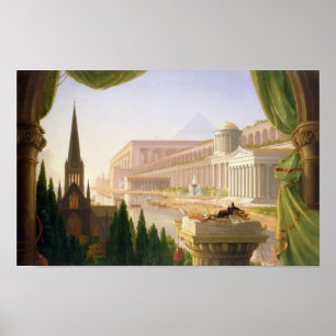 Arkitektens Dream (1840) - Thomas Cole Poster