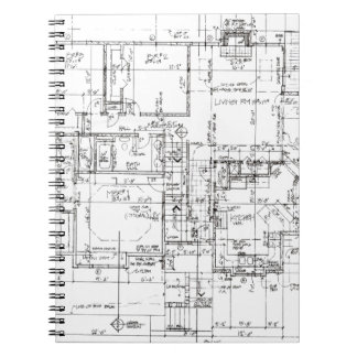 Arkitekter allt! anteckningsbok med spiral