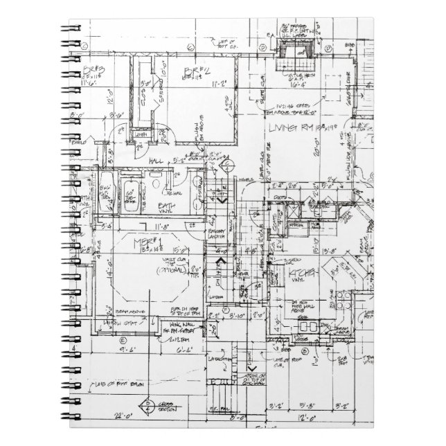 Arkitekter allt! anteckningsbok med spiral (Framsidan)