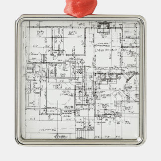 Arkitekter allt! julgransprydnad metall