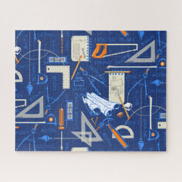 Arkitekter & Buliders Jigszle Puzzle Pussel