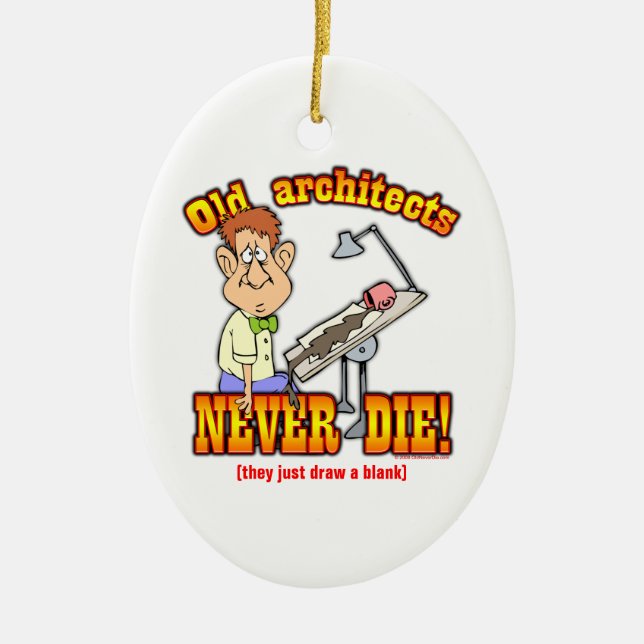 Arkitekter Julgransprydnad Keramik (Framsidan)