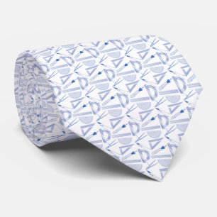 Arkitekter Tiny Drawing Verktyg White Blue Slips