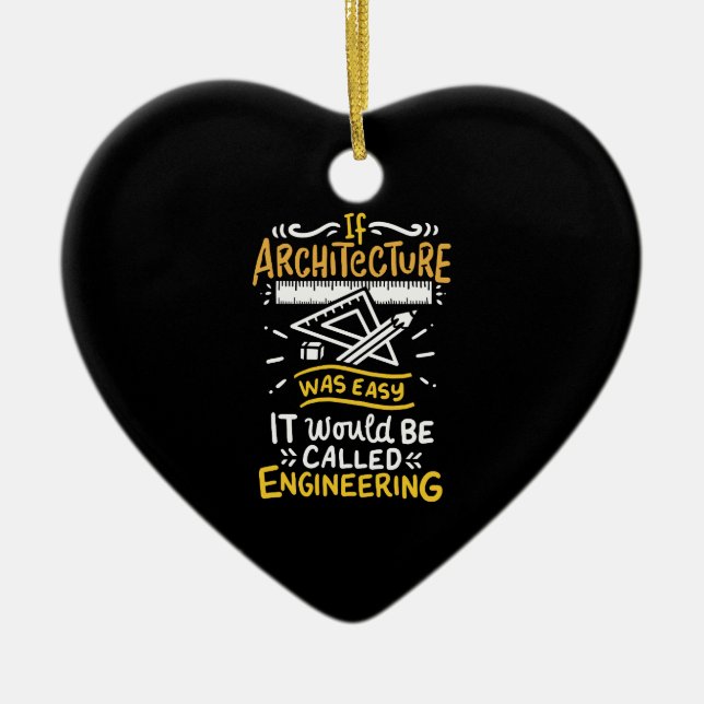 Arkitektgåvor Julgransprydnad Keramik (Framsidan)