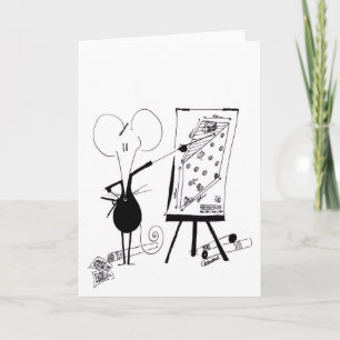 Arkitekthälsningskort Kort