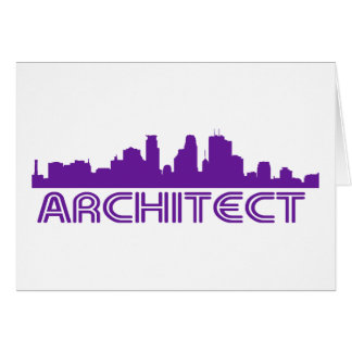 Arkitekthorisontdesign! Hälsningskort