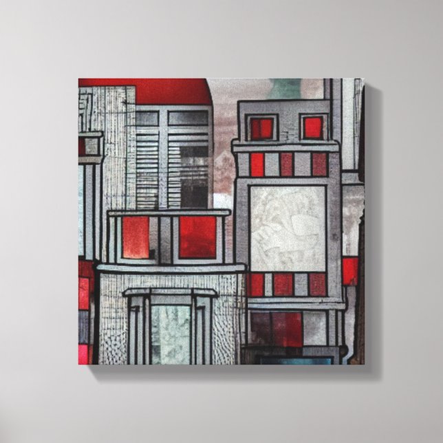 Arkitektimponeringar Canvastryck (Framsida)