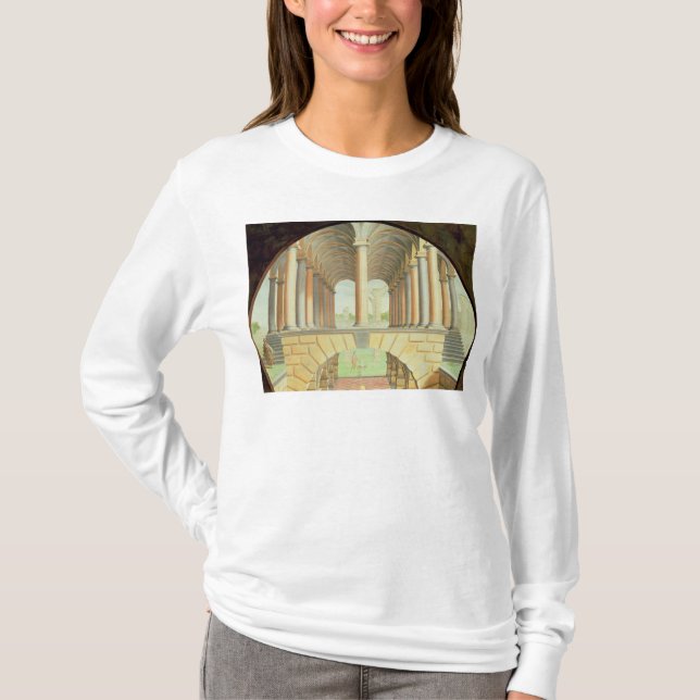 Arkitektonisk Capriccio T-shirt (Framsida)