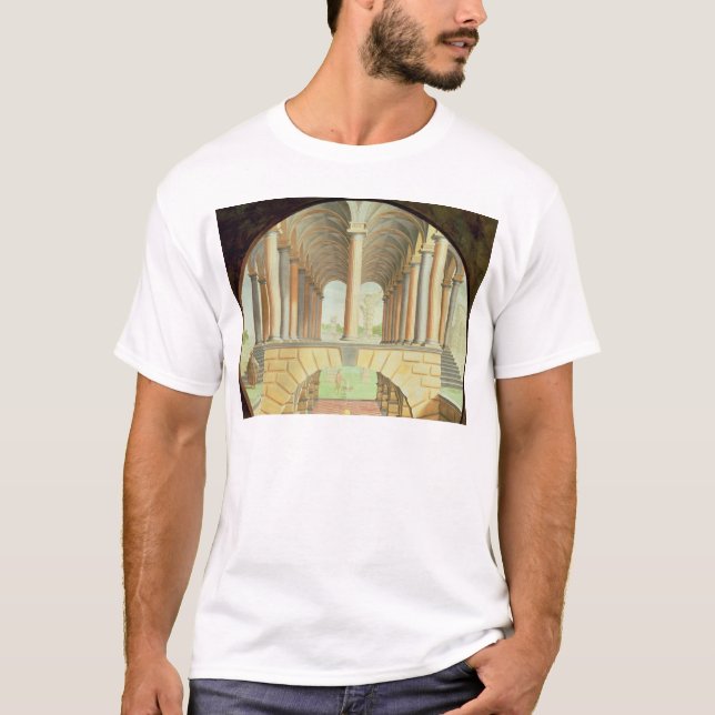Arkitektonisk Capriccio T Shirt (Framsida)
