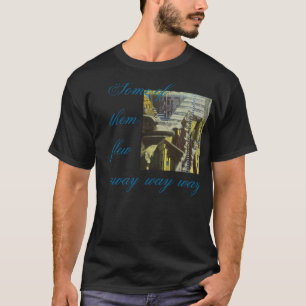 Arkitektonisk collage för NYC Tee